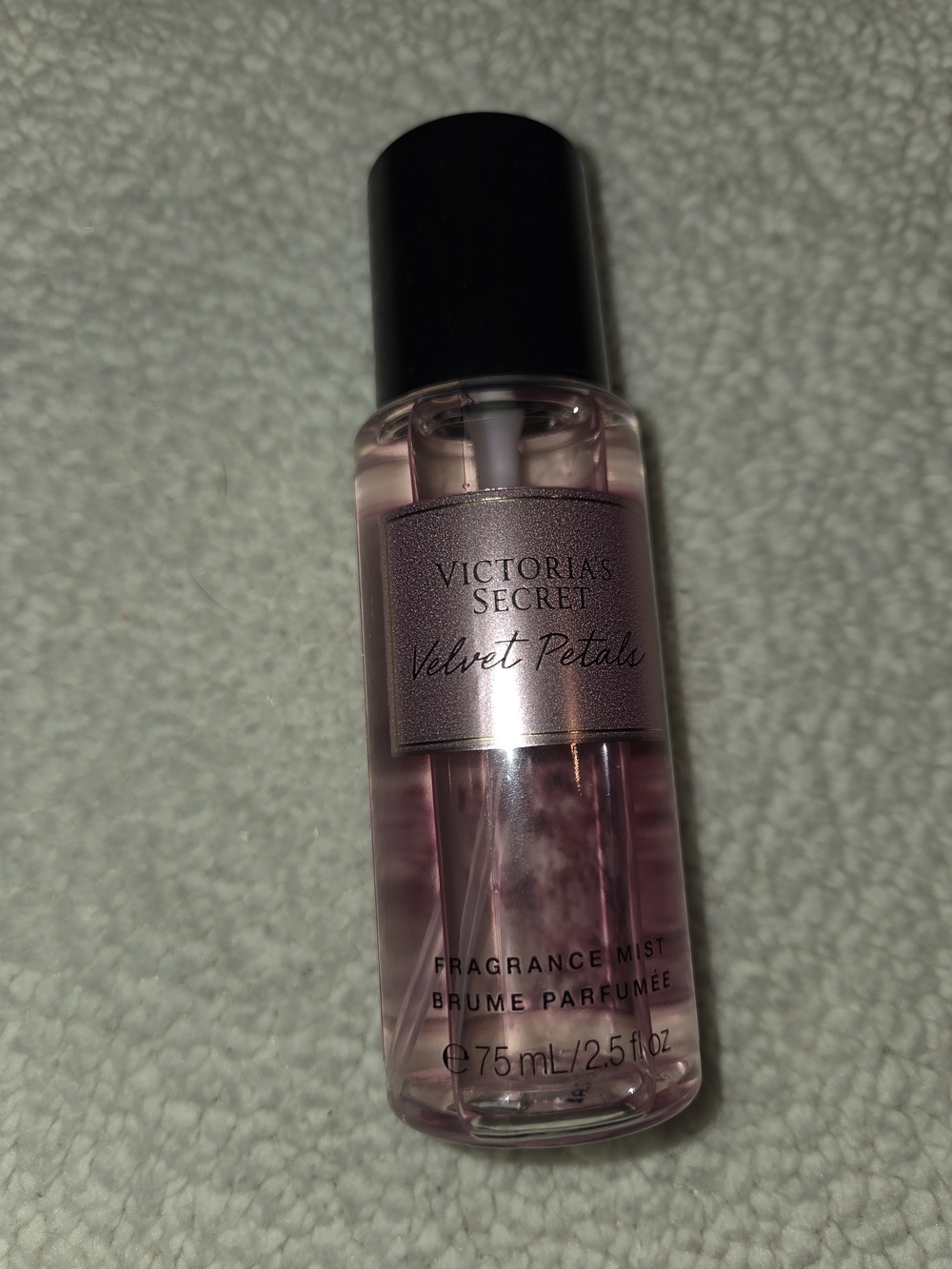Victoria's Secret Velvet Petals Pink Fragrance Mist Bottle